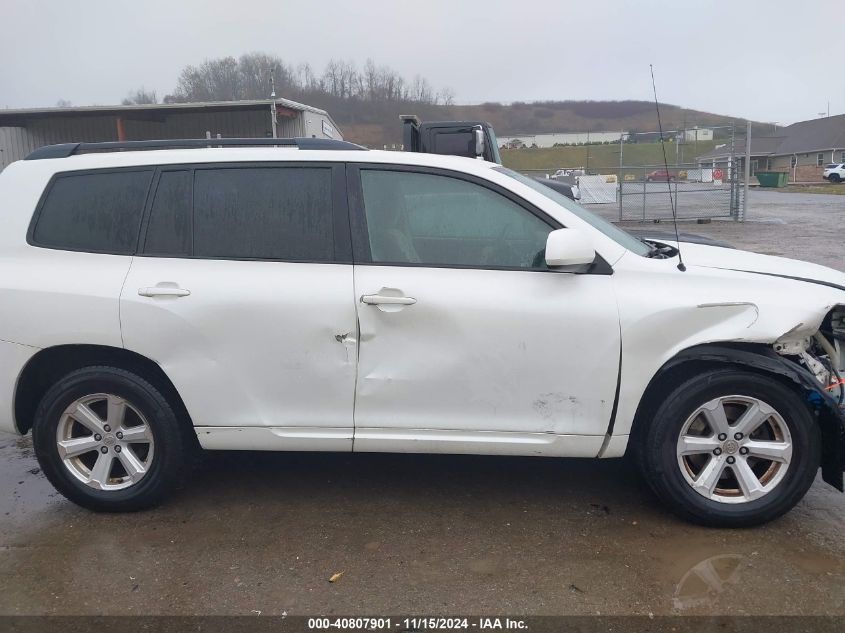 2009 Toyota Highlander VIN: JTEES41A692133812 Lot: 40807901