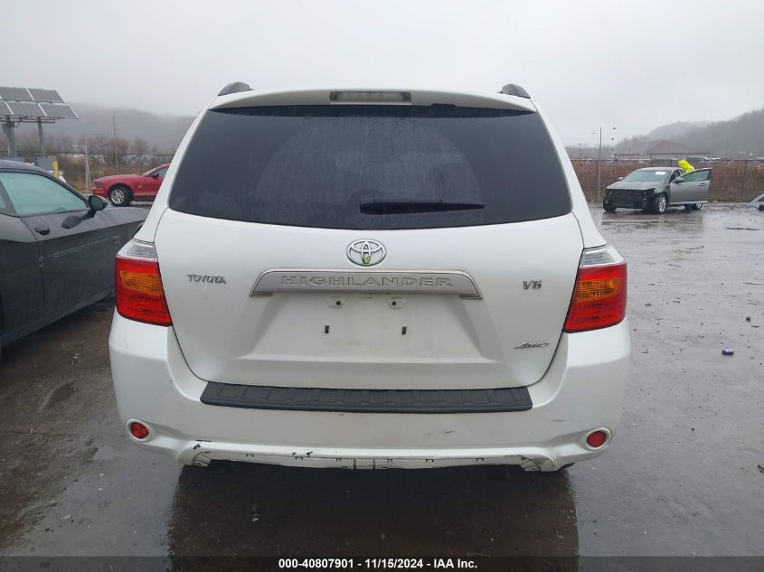 2009 Toyota Highlander VIN: JTEES41A692133812 Lot: 40807901