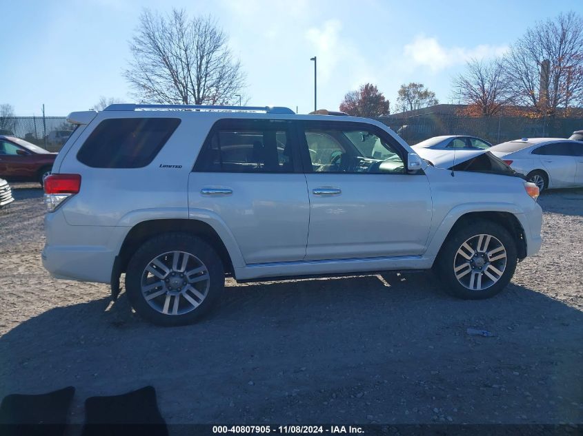 2013 Toyota 4Runner Limited VIN: JTEBU5JR6D5124480 Lot: 40807905