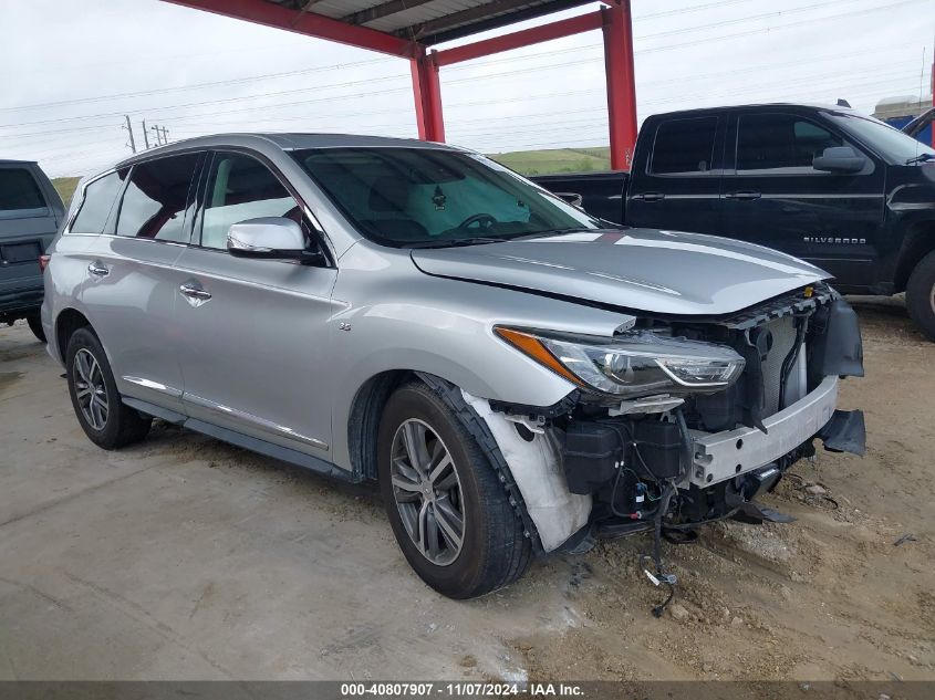 2020 Infiniti Qx60 Pure Awd VIN: 5N1DL0MM1LC530319 Lot: 40807907