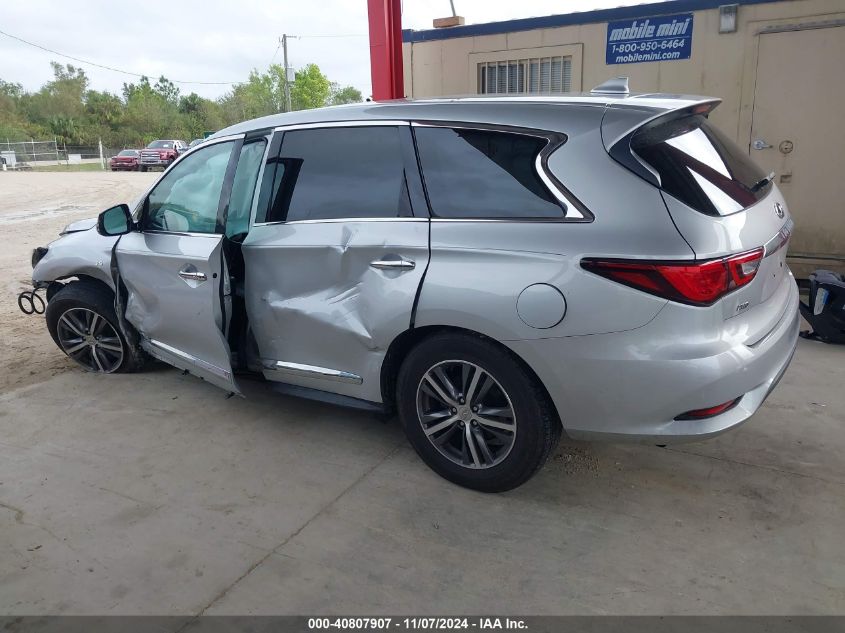 2020 Infiniti Qx60 Pure Awd VIN: 5N1DL0MM1LC530319 Lot: 40807907