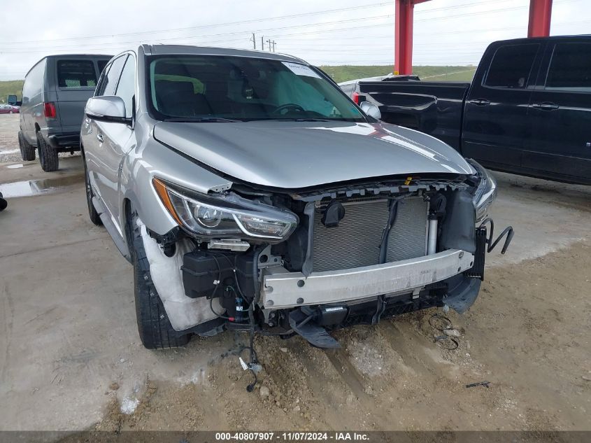 2020 Infiniti Qx60 Pure Awd VIN: 5N1DL0MM1LC530319 Lot: 40807907