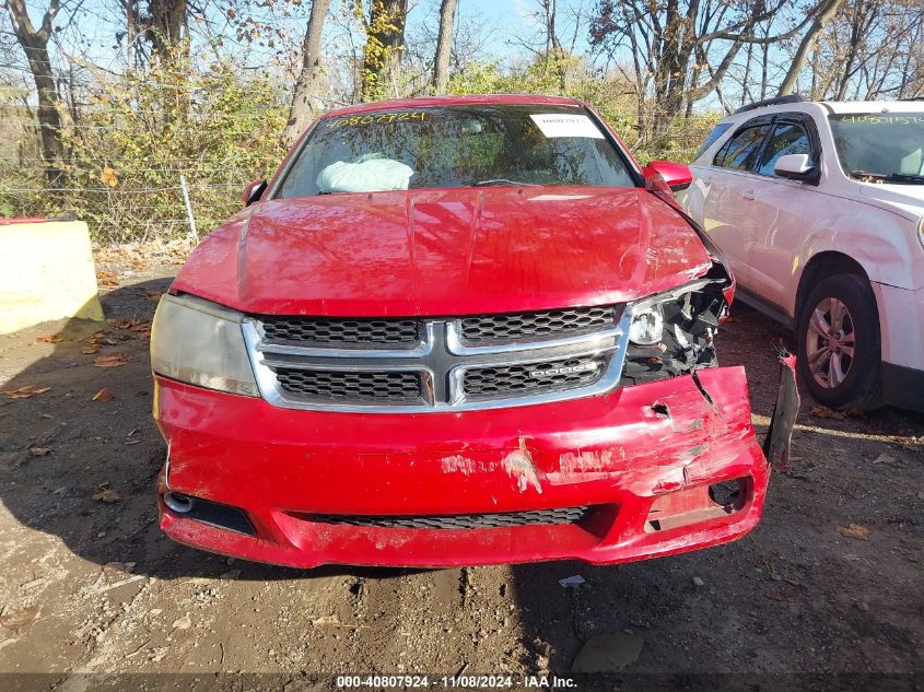 2011 Dodge Avenger Lux VIN: 1B3BD2FG3BN583782 Lot: 40807924