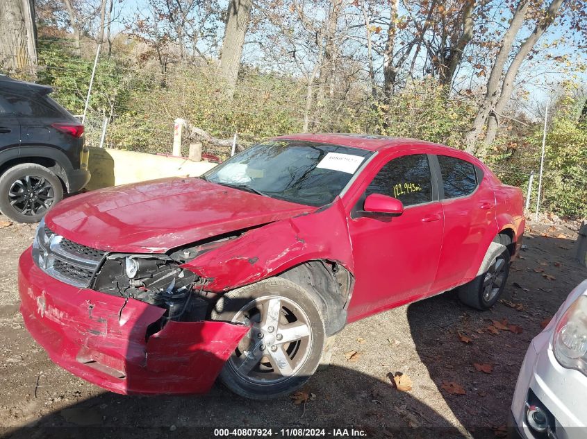 2011 Dodge Avenger Lux VIN: 1B3BD2FG3BN583782 Lot: 40807924