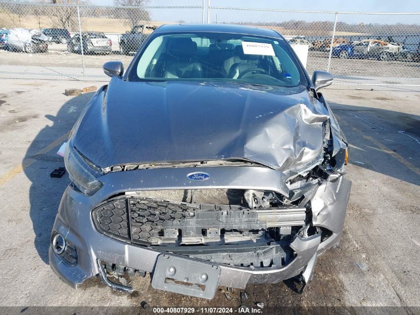 2013 Ford Fusion Titanium VIN: 3FA6P0D91DR254052 Lot: 40807929