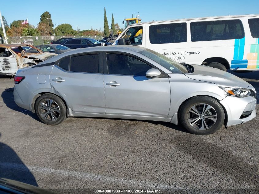 2020 Nissan Sentra Sv Xtronic Cvt VIN: 3N1AB8CV6LY280766 Lot: 40807933