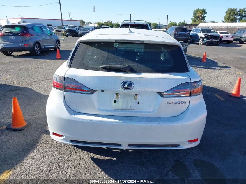 2012 Lexus Ct 200H Premium VIN: JTHKD5BH4C2068242 Lot: 40807934