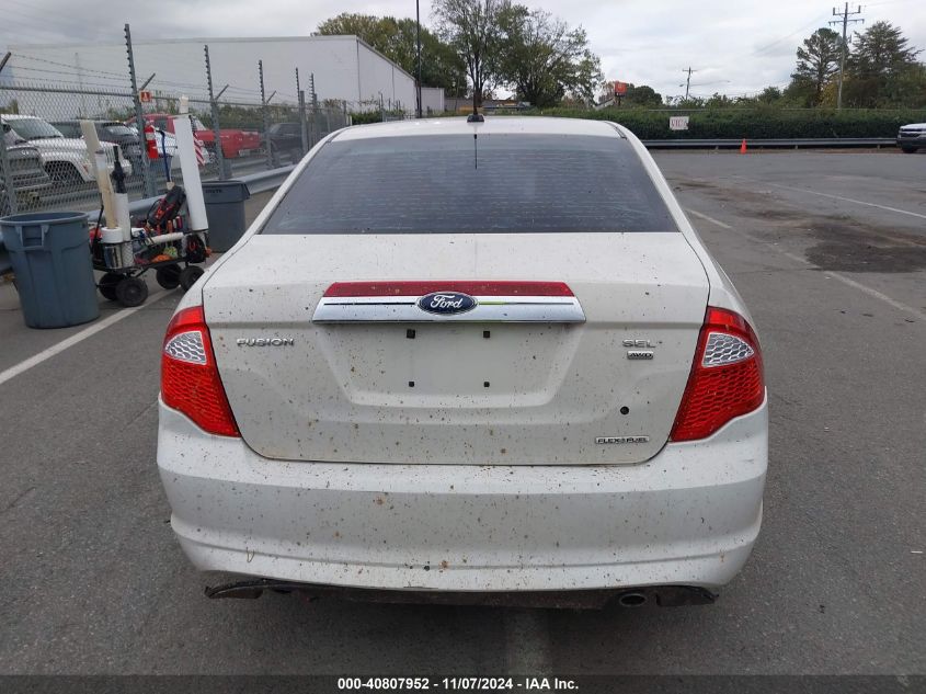 2012 Ford Fusion Sel VIN: 3FAHP0CGXCR157777 Lot: 40807952