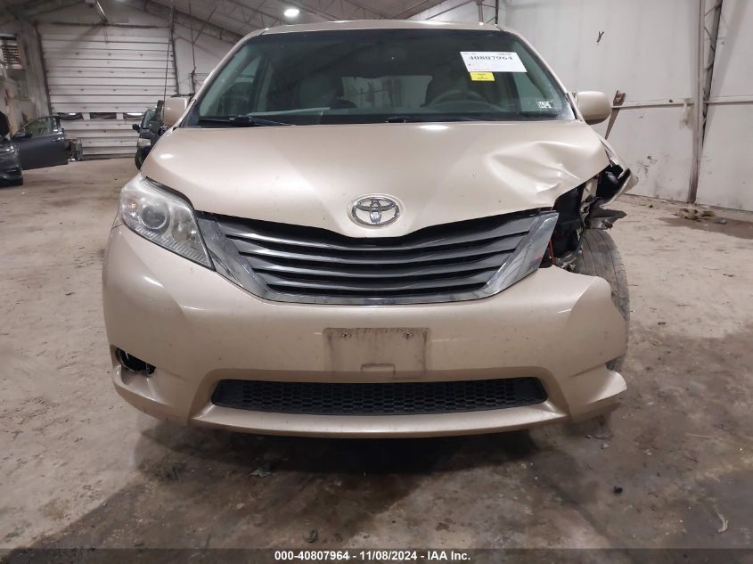 2013 Toyota Sienna Xle V6 8 Passenger VIN: 5TDYK3DC9DS304448 Lot: 40807964