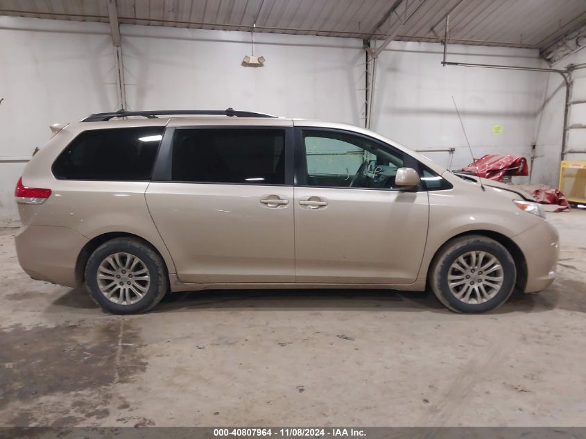 2013 Toyota Sienna Xle V6 8 Passenger VIN: 5TDYK3DC9DS304448 Lot: 40807964