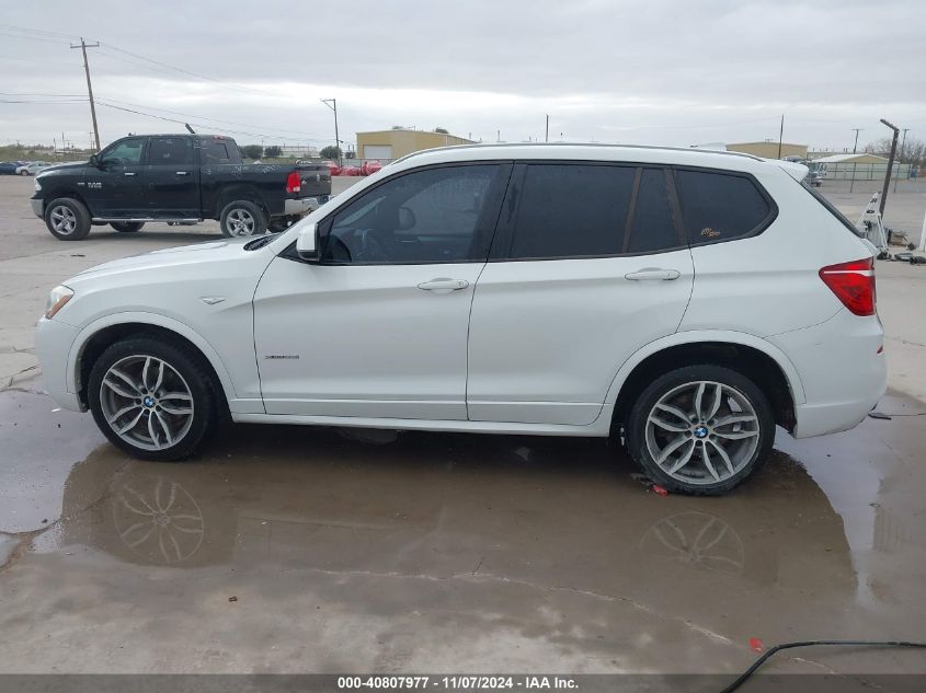 2016 BMW X3 xDrive35I VIN: 5UXWX7C54G0S17677 Lot: 40807977