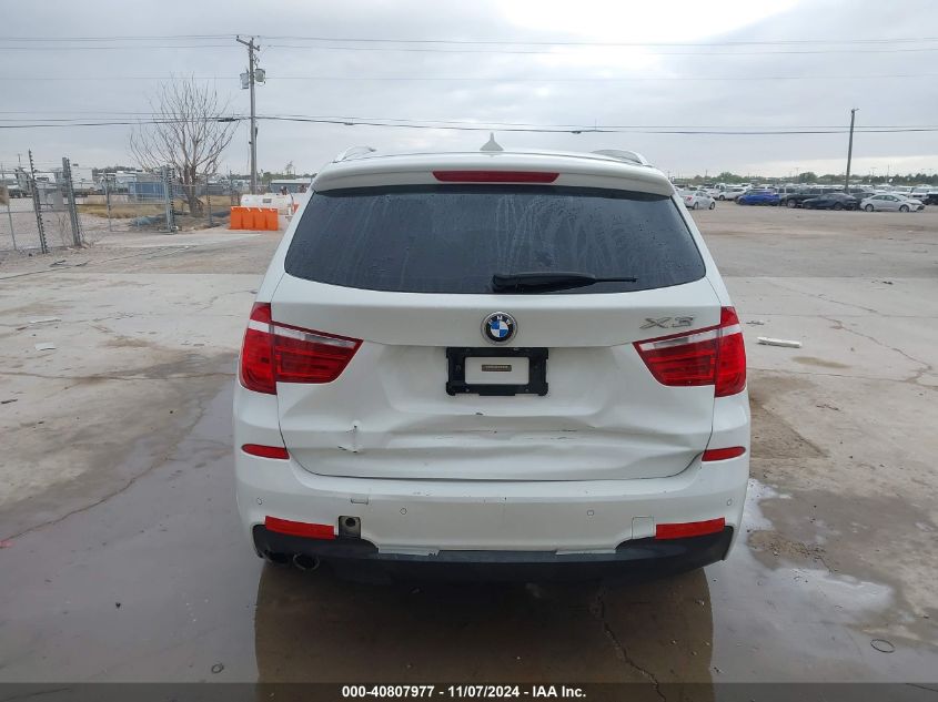 2016 BMW X3 xDrive35I VIN: 5UXWX7C54G0S17677 Lot: 40807977