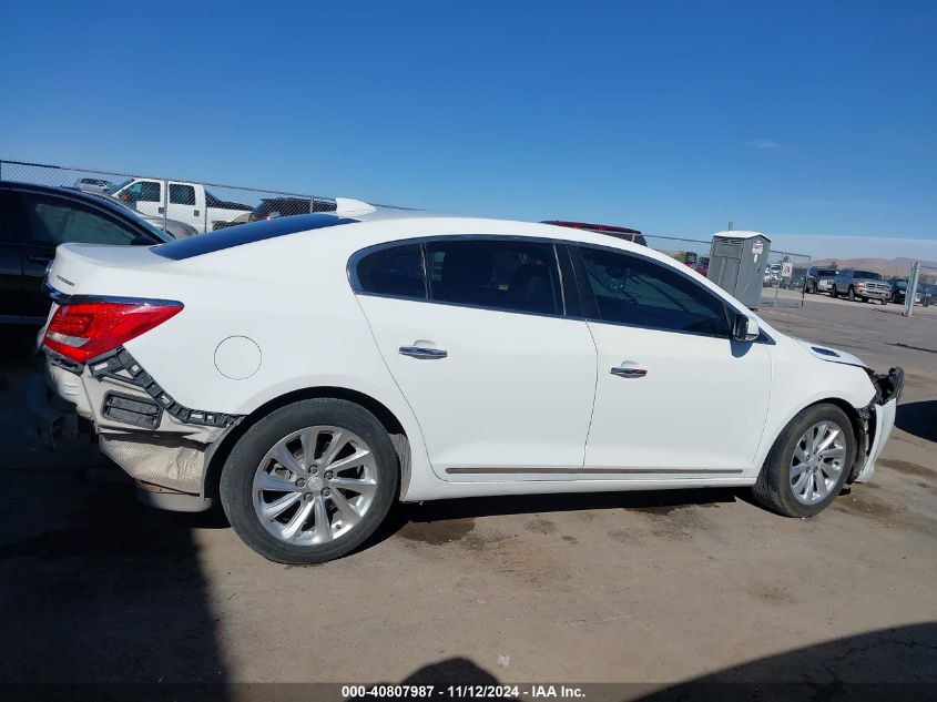 2015 Buick Lacrosse Leather VIN: 1G4GB5G36FF128847 Lot: 40807987