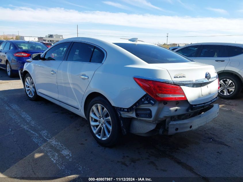 2015 Buick Lacrosse Leather VIN: 1G4GB5G36FF128847 Lot: 40807987