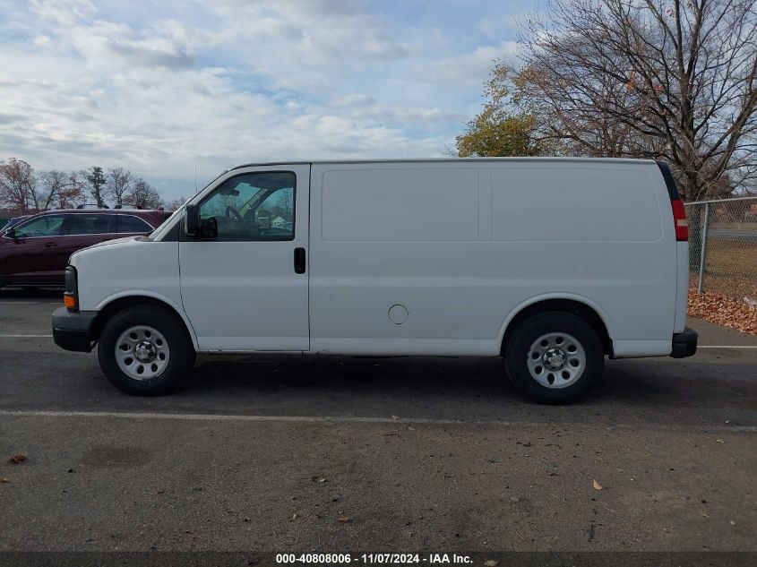 2012 Chevrolet Express 1500 Work Van VIN: 1GCSGAFX2C1201881 Lot: 40808006