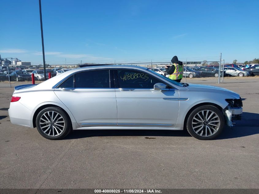 2017 Lincoln Continental Select VIN: 1LN6L9SK4H5607842 Lot: 40808025