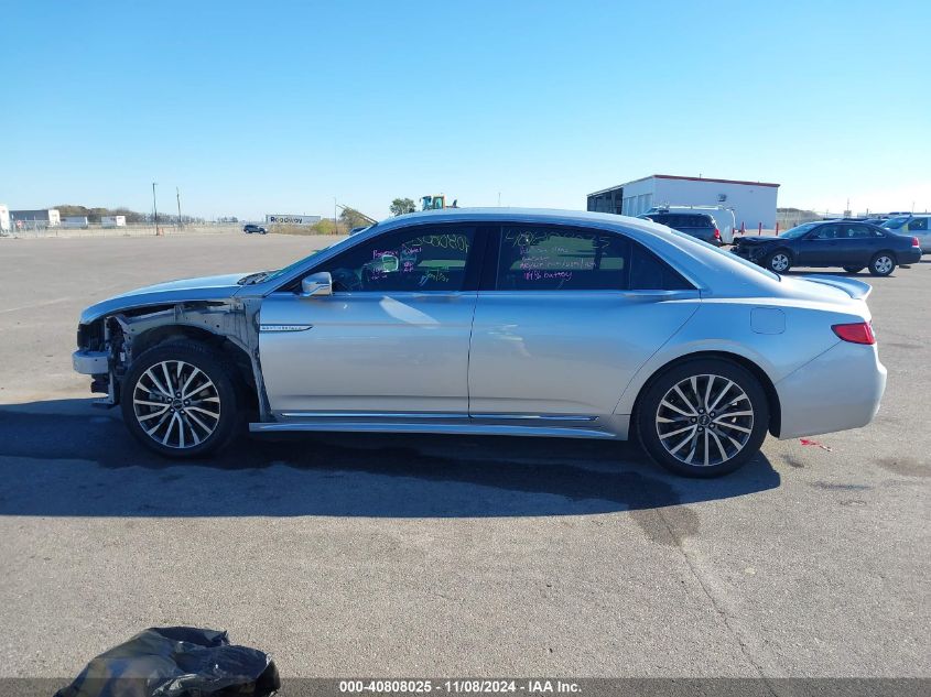 2017 Lincoln Continental Select VIN: 1LN6L9SK4H5607842 Lot: 40808025