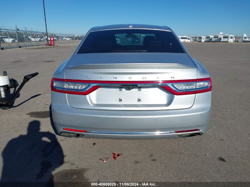 2017 Lincoln Continental Select VIN: 1LN6L9SK4H5607842 Lot: 40808025