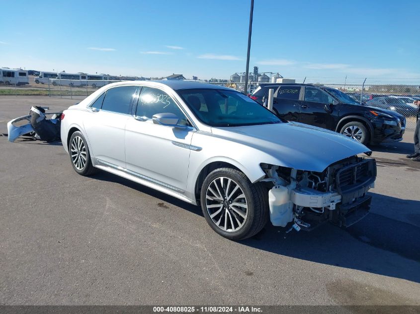 VIN 1LN6L9SK4H5607842 2017 Lincoln Continental, Select no.1