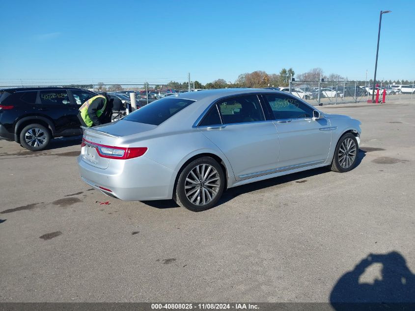 VIN 1LN6L9SK4H5607842 2017 Lincoln Continental, Select no.4