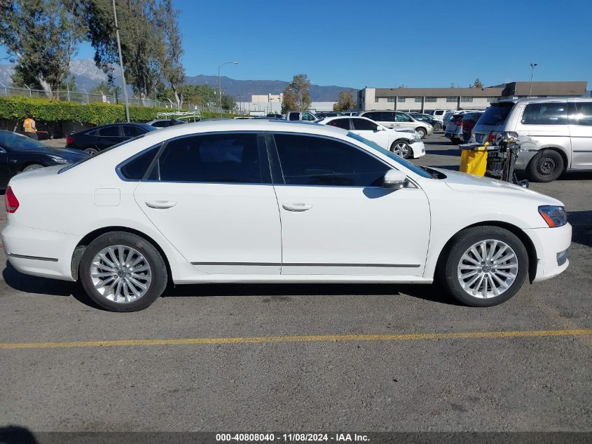 2015 VOLKSWAGEN PASSAT VIN: 1VWBT7A3XFC075648