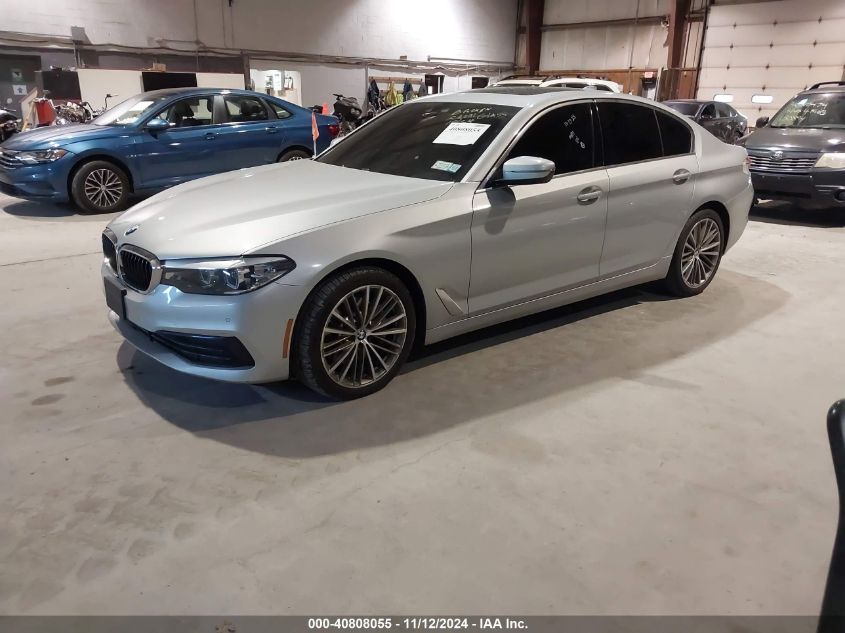 VIN WBAJA5C59KWW35544 2019 BMW 5 Series, 530I no.2