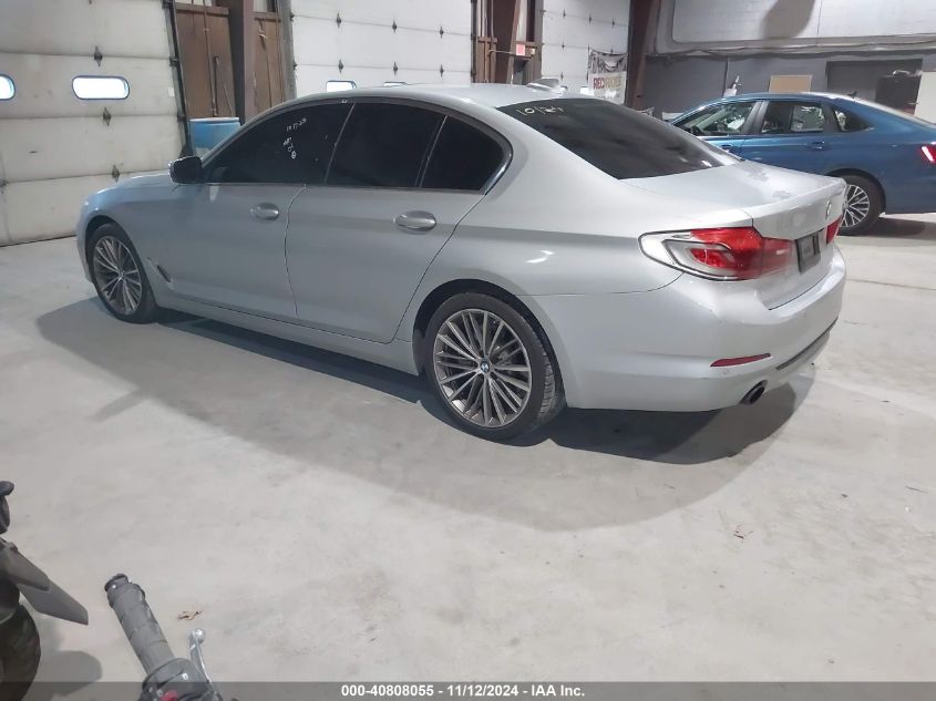 VIN WBAJA5C59KWW35544 2019 BMW 5 Series, 530I no.3