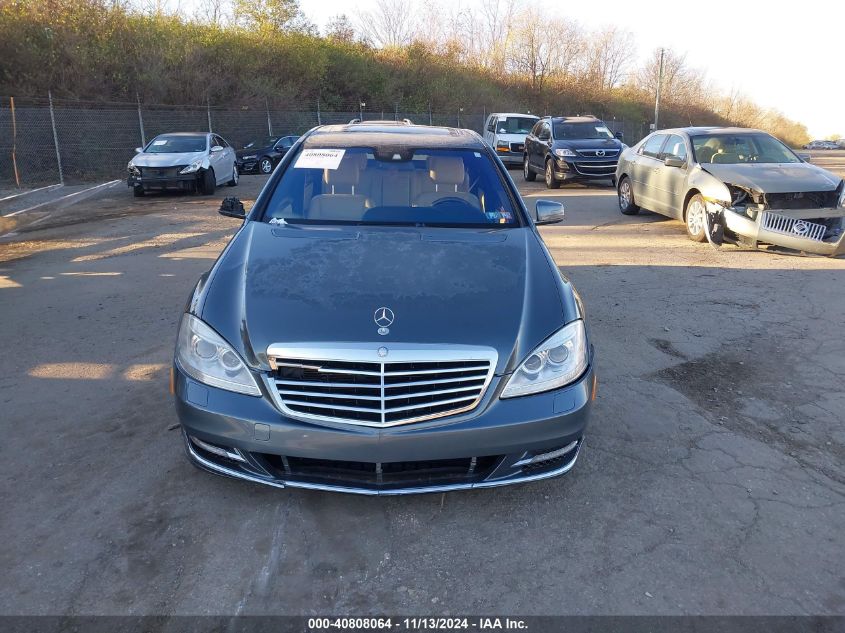 2011 Mercedes-Benz S 550 4Matic VIN: WDDNG8GB1BA393033 Lot: 40808064