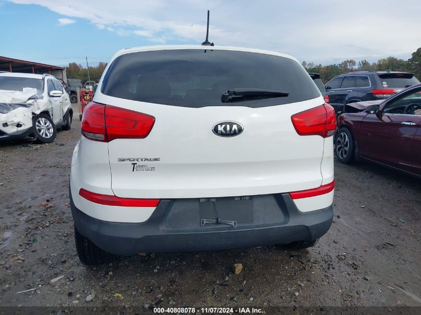 2016 Kia Sportage Lx VIN: KNDPB3AC8G7821688 Lot: 40808078