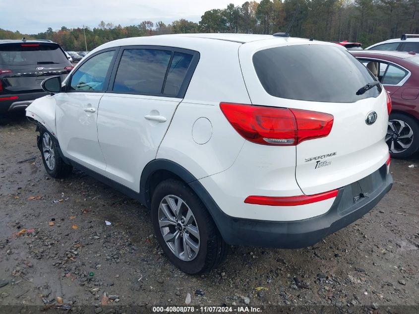 2016 Kia Sportage Lx VIN: KNDPB3AC8G7821688 Lot: 40808078