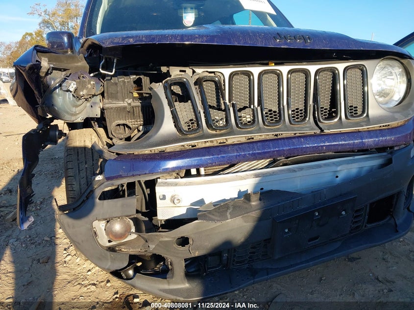 VIN ZACCJABB7JPH34158 2018 JEEP RENEGADE ALTITUDE FWD