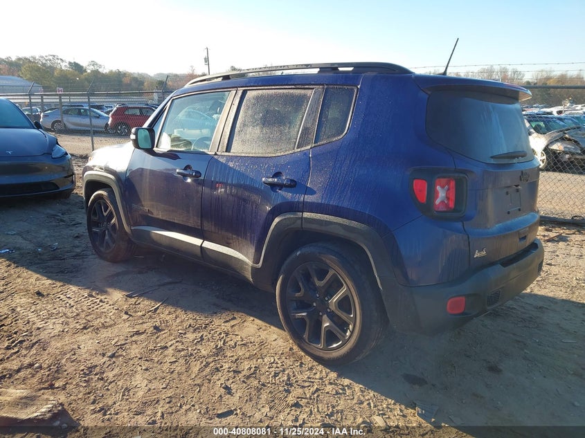 VIN ZACCJABB7JPH34158 2018 JEEP RENEGADE ALTITUDE FWD