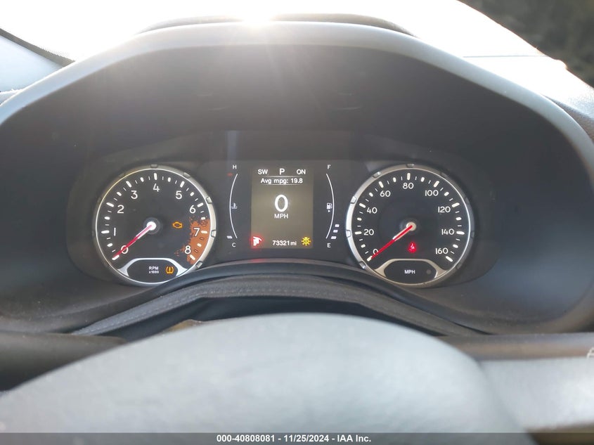 VIN ZACCJABB7JPH34158 2018 JEEP RENEGADE ALTITUDE FWD