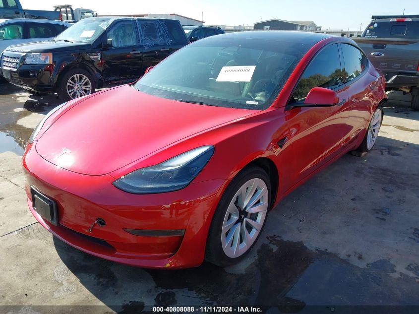 VIN 5YJ3E1EA2PF551872 2023 Tesla Model 3, Rear-Whee... no.2