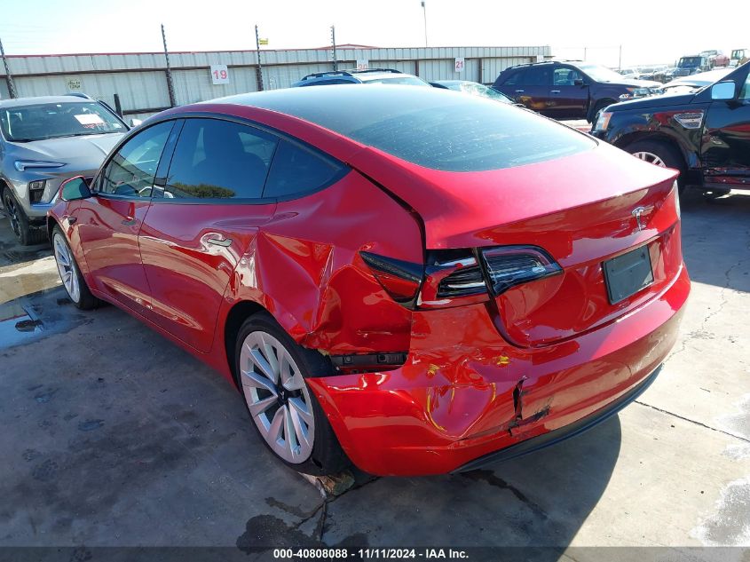 VIN 5YJ3E1EA2PF551872 2023 Tesla Model 3, Rear-Whee... no.3