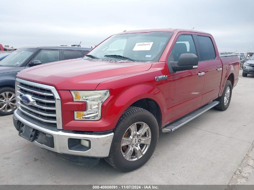 2015 Ford F-150 Xlt VIN: 1FTEW1CF4FFB90286 Lot: 40808091