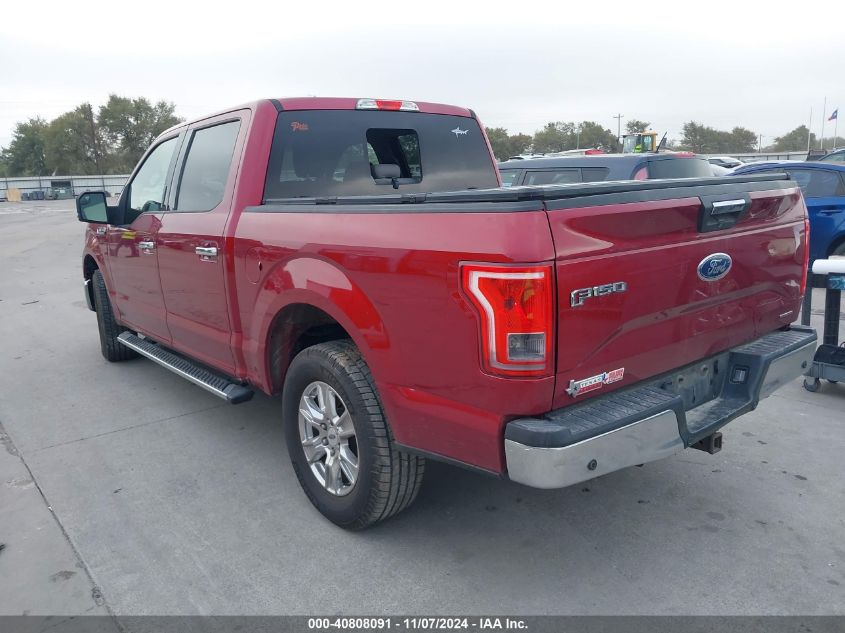 2015 Ford F-150 Xlt VIN: 1FTEW1CF4FFB90286 Lot: 40808091