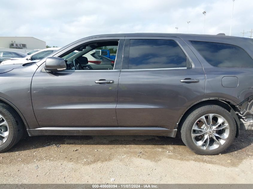 2019 Dodge Durango Gt Plus Rwd VIN: 1C4RDHDG6KC721426 Lot: 40808094