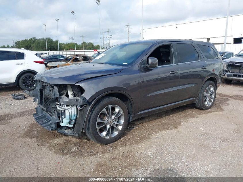 2019 Dodge Durango Gt Plus Rwd VIN: 1C4RDHDG6KC721426 Lot: 40808094