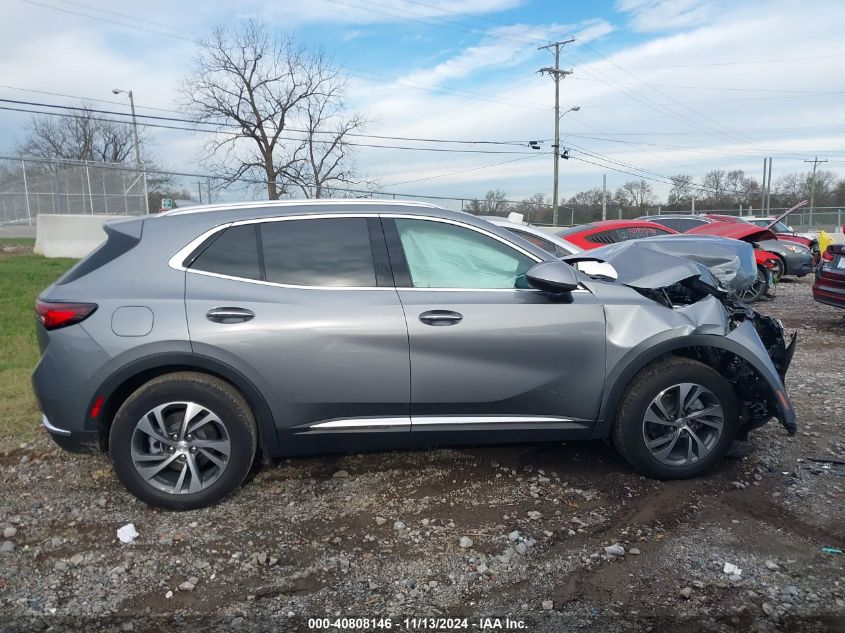 2021 Buick Envision Fwd Essence VIN: LRBFZNR47MD163633 Lot: 40808146