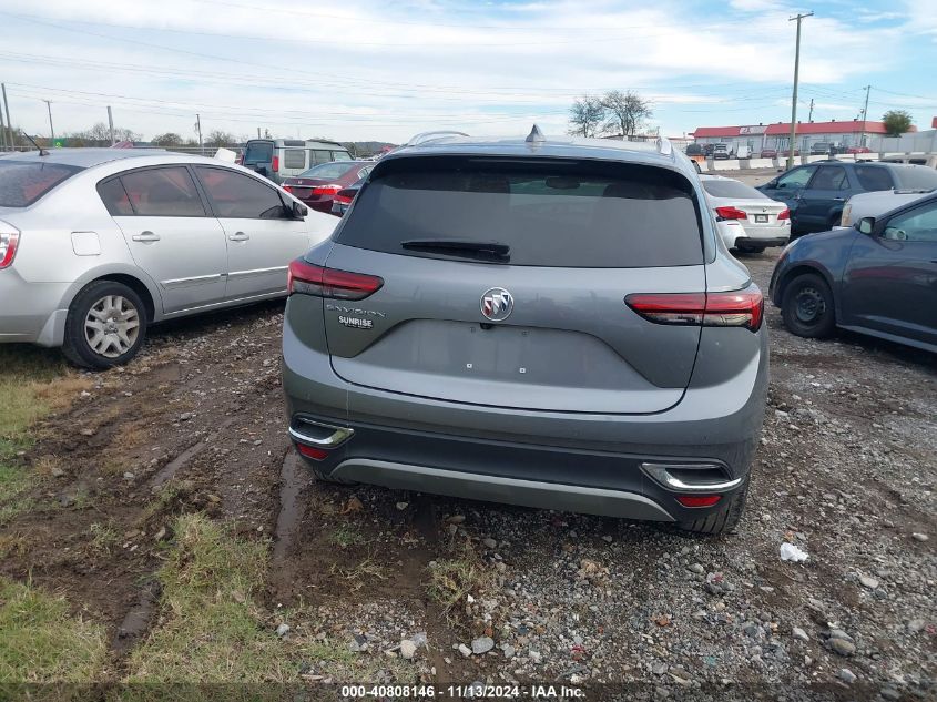 2021 Buick Envision Fwd Essence VIN: LRBFZNR47MD163633 Lot: 40808146