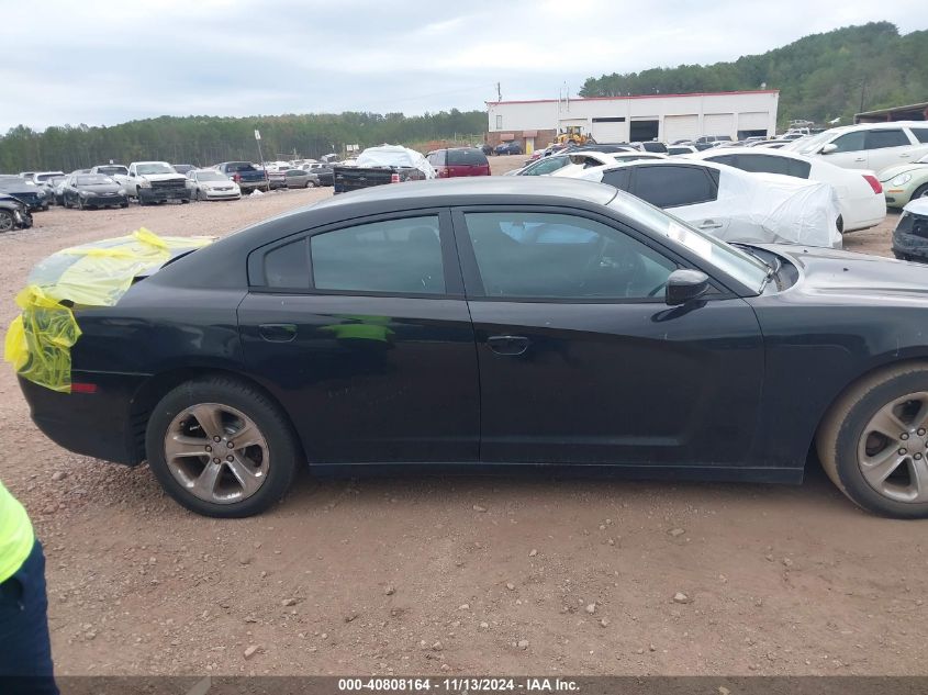 2013 Dodge Charger Se VIN: 2C3CDXBG2DH696483 Lot: 40808164