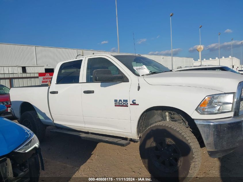 2018 Ram 2500 Tradesman 4X4 6'4 Box VIN: 3C6UR5CL3JG333999 Lot: 40808175