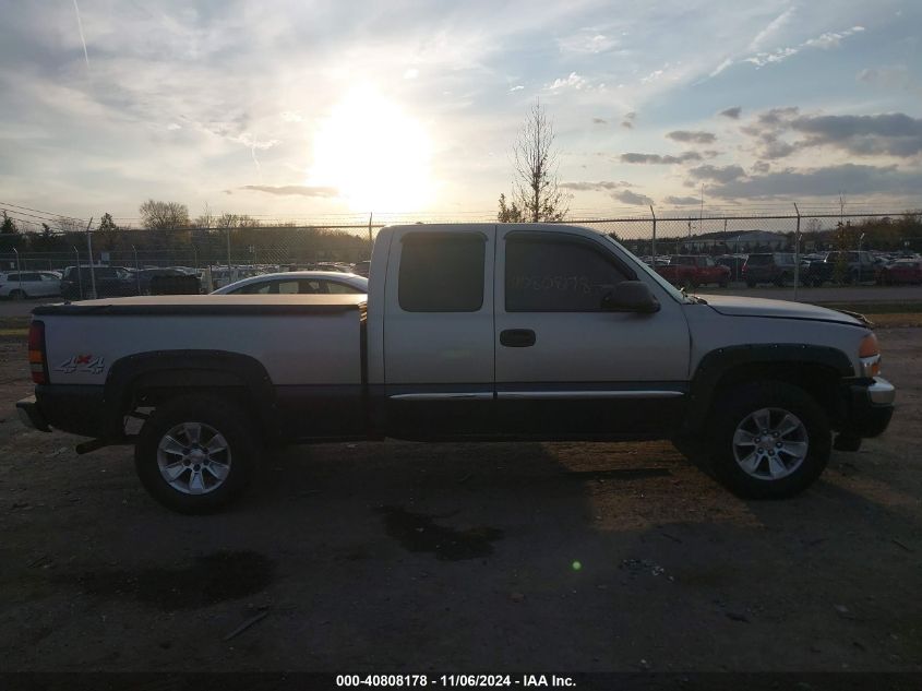 2005 GMC Sierra 1500 Sle VIN: 1GTEK19B45Z119814 Lot: 40808178