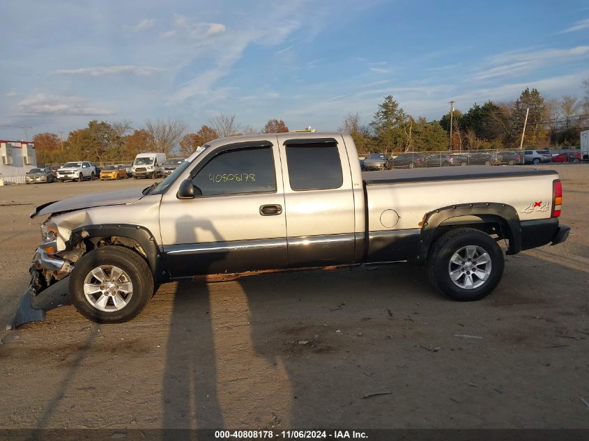 2005 GMC Sierra 1500 Sle VIN: 1GTEK19B45Z119814 Lot: 40808178