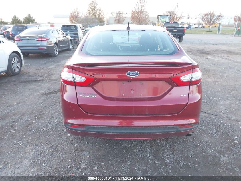 2015 Ford Fusion Se VIN: 3FA6P0H70FR156528 Lot: 40808181