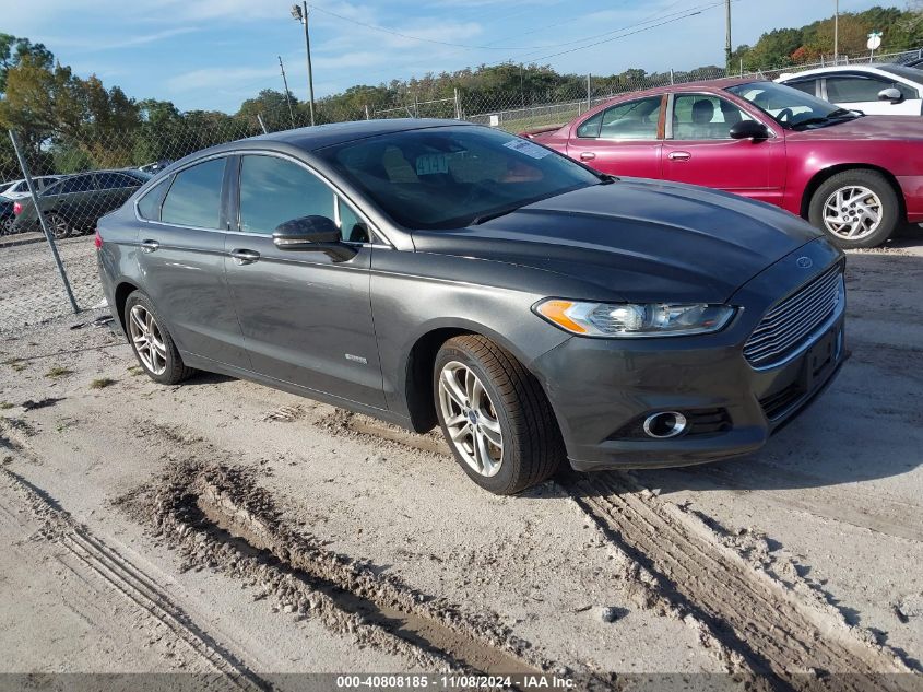 2016 FORD FUSION ENERGI TITANIUM - 3FA6P0SU6GR265530