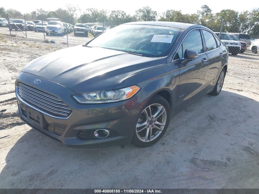 2016 FORD FUSION ENERGI TITANIUM - 3FA6P0SU6GR265530