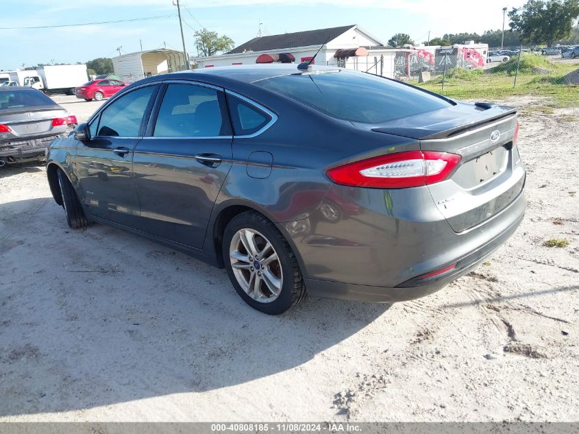 2016 FORD FUSION ENERGI TITANIUM - 3FA6P0SU6GR265530