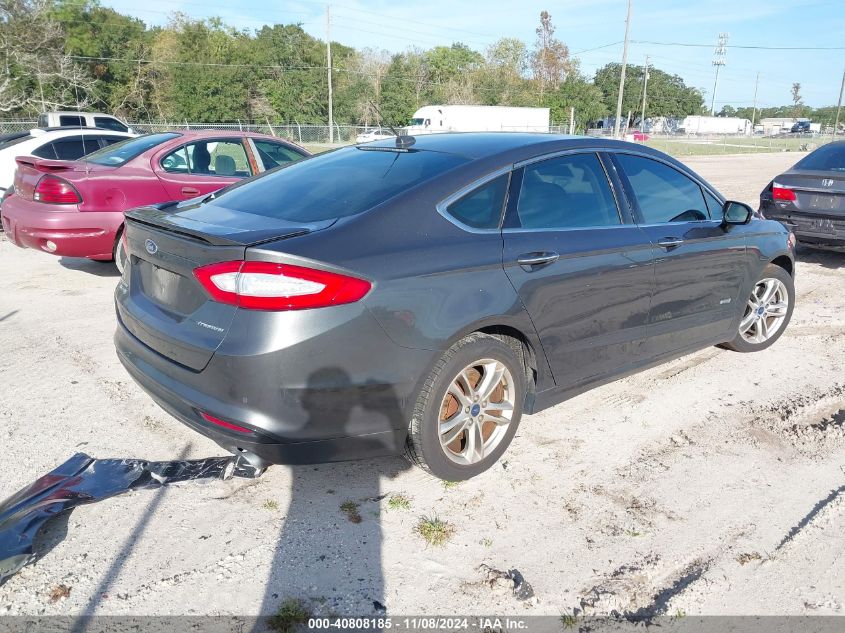 2016 FORD FUSION ENERGI TITANIUM - 3FA6P0SU6GR265530